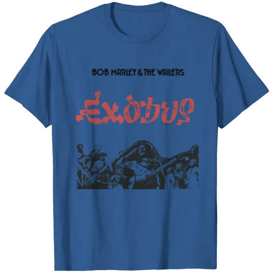 Discover Bob Marley & the wailers Exodus reggae music t shirt