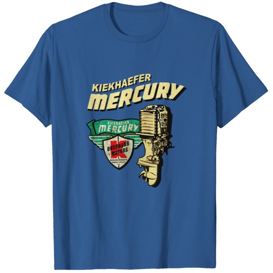 Discover Mercury vintage Outboard Motors - Mercury - T-Shirt