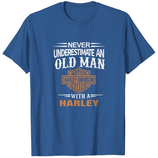 Discover Old Man Harley Shirt