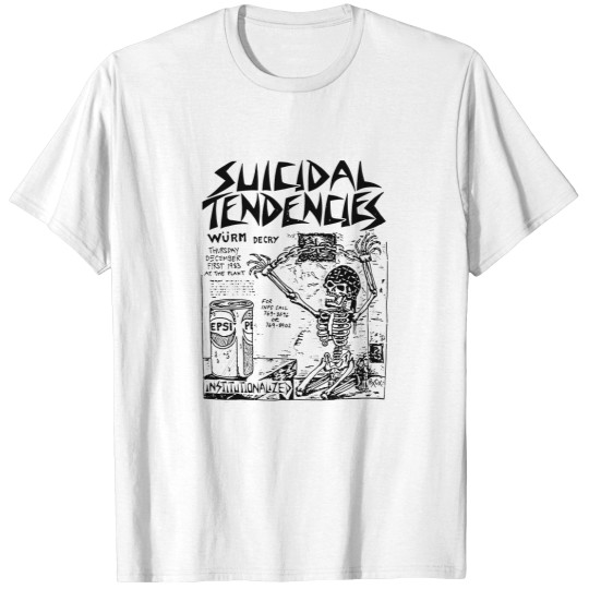 Discover Suicidal Tendencies Suicidal Tendencies ††††&nbsp_Punk Flyer Tribute T-Shirts