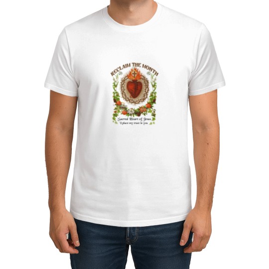 Discover Catholic Shirt Reclaim the Month Sacred Heart of Jesus Shirts