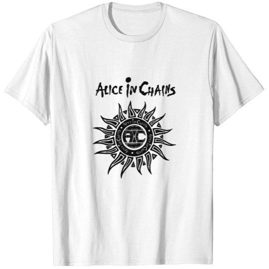 Discover alice black logo in chains T-Shirts