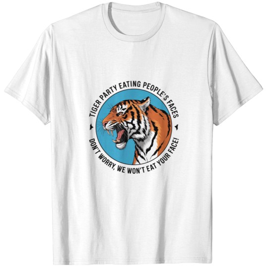 Discover leopards eating faces party T-Shirts