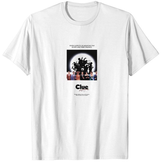 Discover Clue Movie T-Shirt - Whodunnit Mystery Fan Apparel