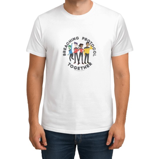 Discover Lower Decks Breaching Protocol Together Crew Portrait T-Shirts