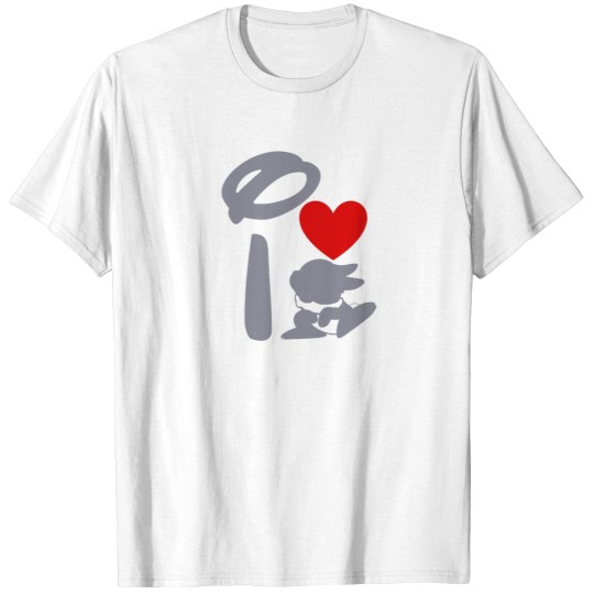 Discover I Heart Thumper (Inverted) T-Shirts