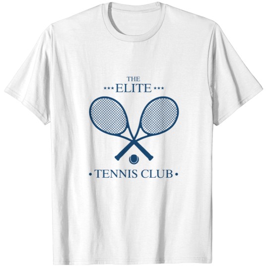 Discover The Elite Tennis Club -1 T-Shirts