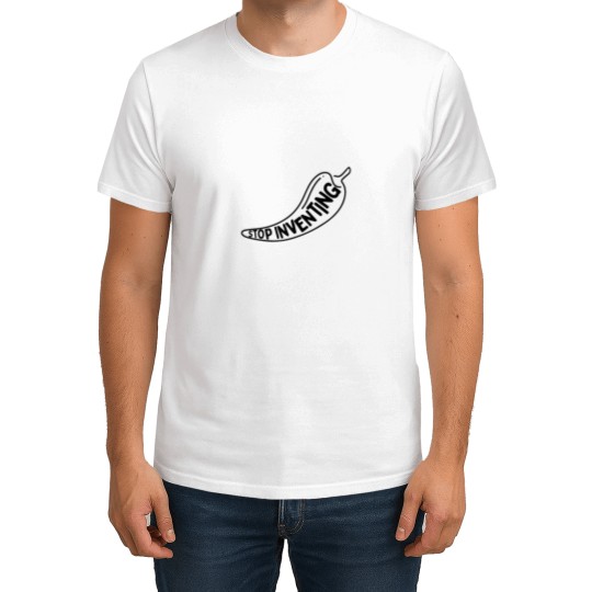 Discover Stop Inventing - Blacks Logo T-Shirts