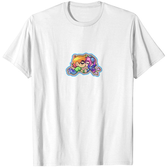 Discover Scott Pilgrim and Ramona flowers -4 T-Shirts