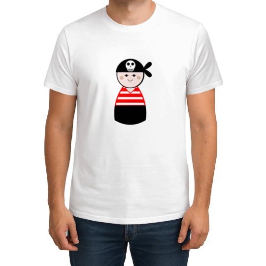 Discover Bert and Gert's Red Pirate T-Shirts