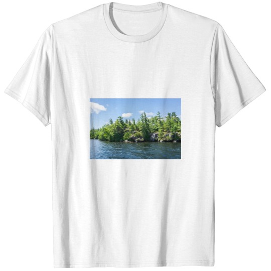 Discover Sunshiny Day Sail Up Norths - Georgian bays Canadian Landscapes T-Shirts