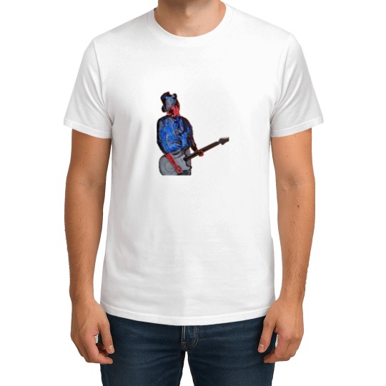 Discover Guitar man Premium Scoop T-Shirts