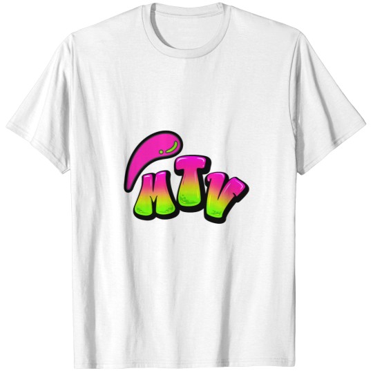 Discover MTVs Neons Pop - Vibrant 80s Inspired T-Shirts