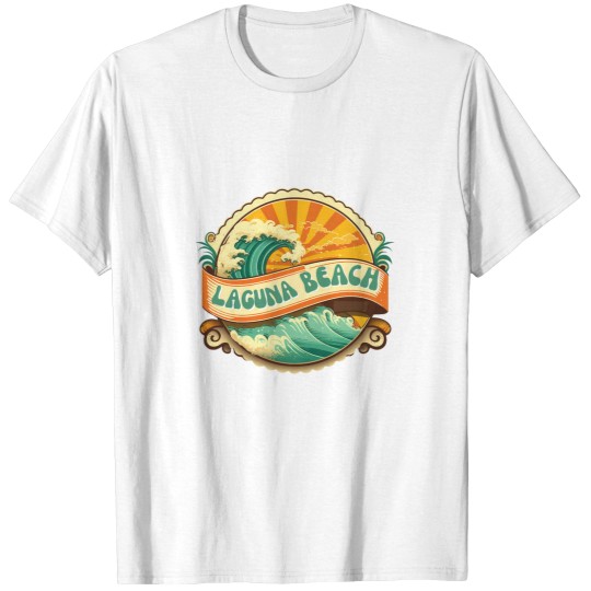 Discover Laguna Beach Retro T-Shirts