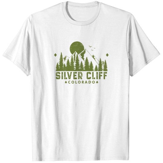 Discover silvers Cliff Colorado mountains Souvenir T-Shirts