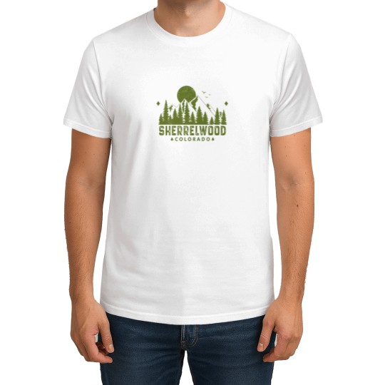 Discover Sherrelwood Colorado mountains Souvenir T-Shirts