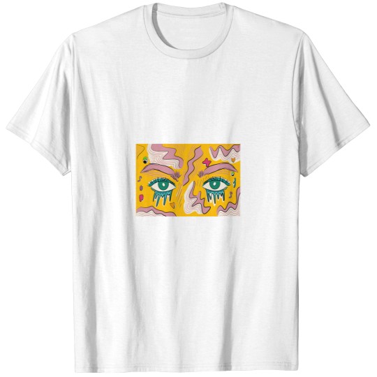 Discover Pop art eyes Long T-Shirts