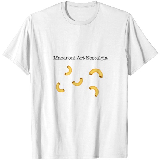 Discover Macaroni Art nostalgias T-Shirts