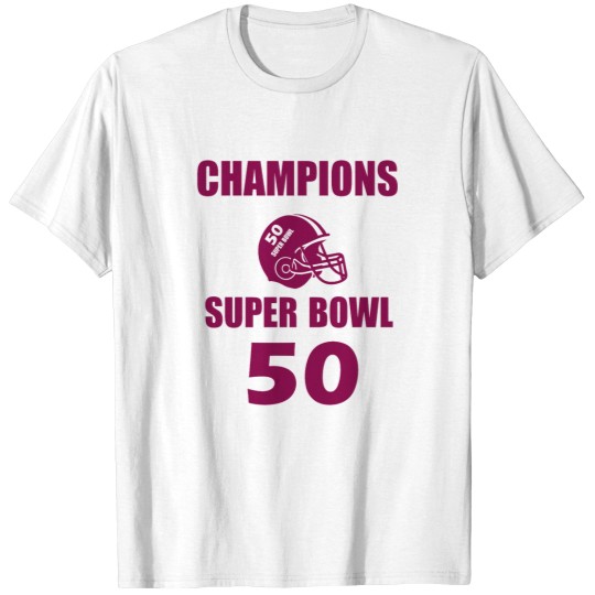 Discover supers bowls 50 champions T-Shirts