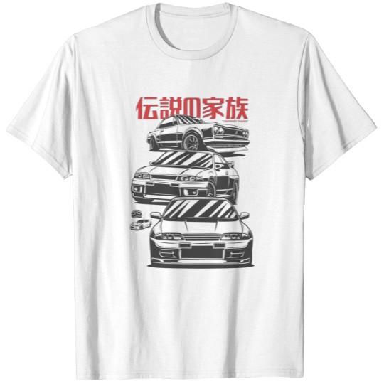 Discover Skyline,   GTR , R32 R33 R34, jdm, japan T-Shirts
