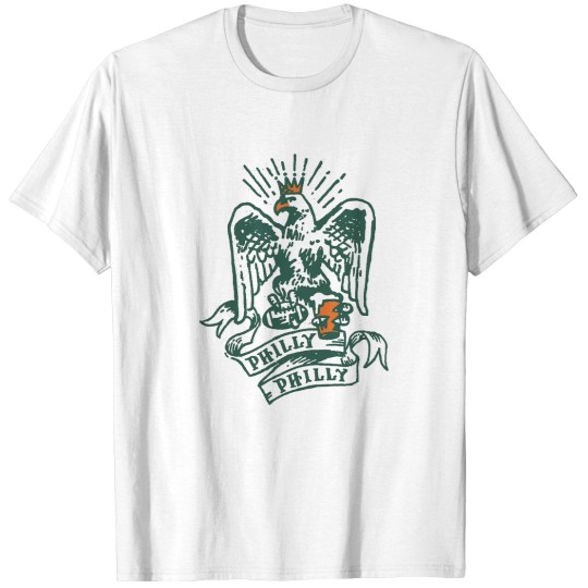 Discover King Philadelphia Eagle Team T-Shirts