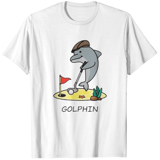 Discover Golf logo, golfer, golf merch, merch, gift T-Shirts