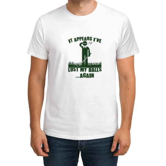 Discover Golf logo, golfer, golf merch, merch, gift T-Shirts