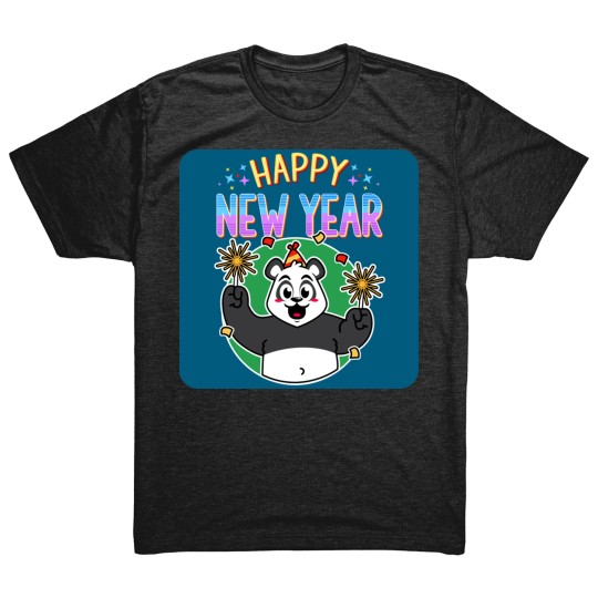 Discover Hello 2024, happy new year, panda T-Shirts