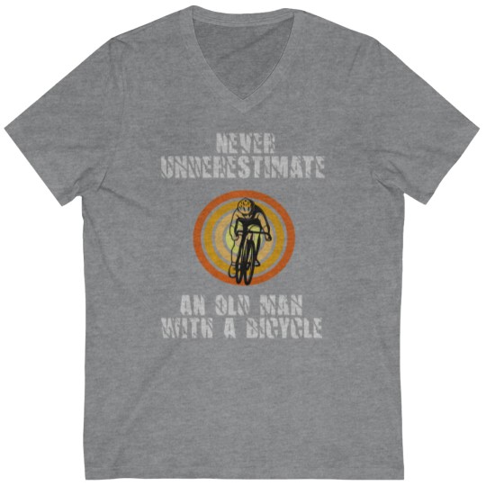 Discover Never Underestimate An Old Man With A Bicycle (1) T-Shirts