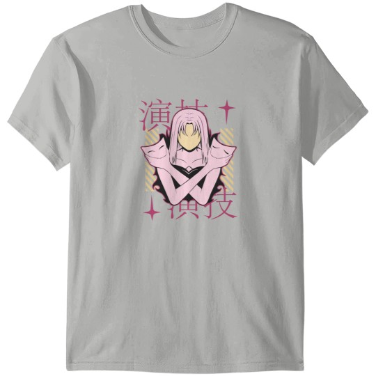 Discover Two-Faced Girl Anime Japanese Street-wear T-Shirts