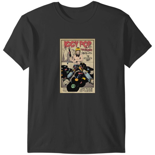 Discover Iggy Pop And The Stooges 1974 Tour T-Shirts