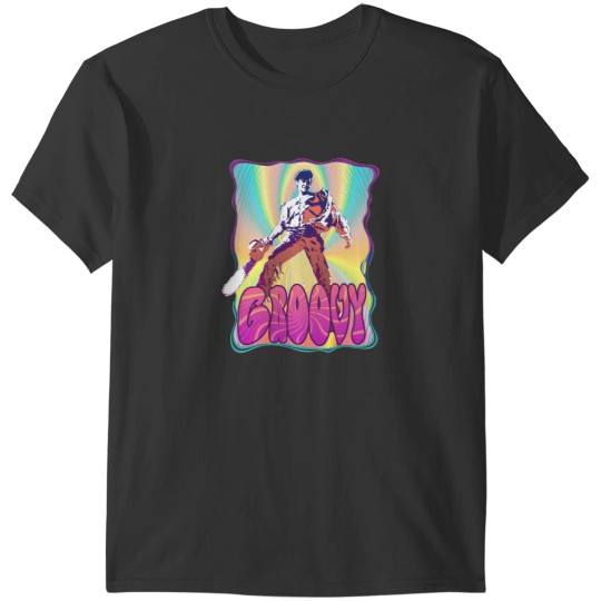 Discover Evil Deade Ash Williams Groovy T-Shirts