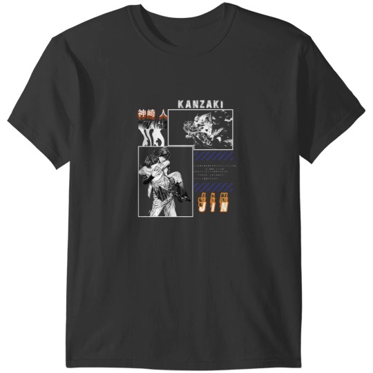 Discover Zetman - Jin Kanzaki anime design with streetwear design manga for everyone who loves anime Premium T-Shirts