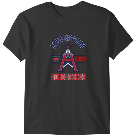 Discover Houston Roughnecks 2023 XFL T-Shirts