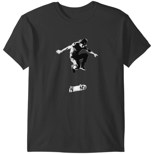 Discover Rodney Mullen Treflip B_amp_W Graphic T-Shirts