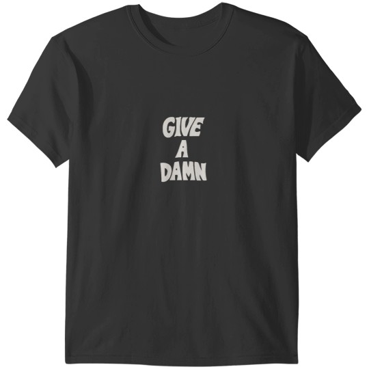 Discover Give A Damn As Worn By Alex Turner Graphic T-Shirts