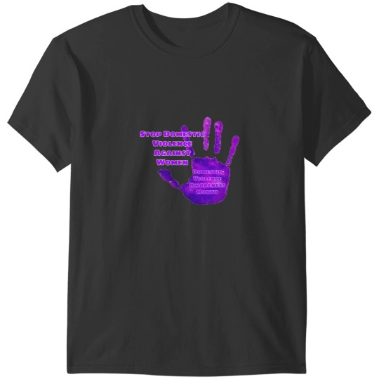 Discover Stops Domestic Violence Awareness Merchandise Classic T Shirt T-Shirts