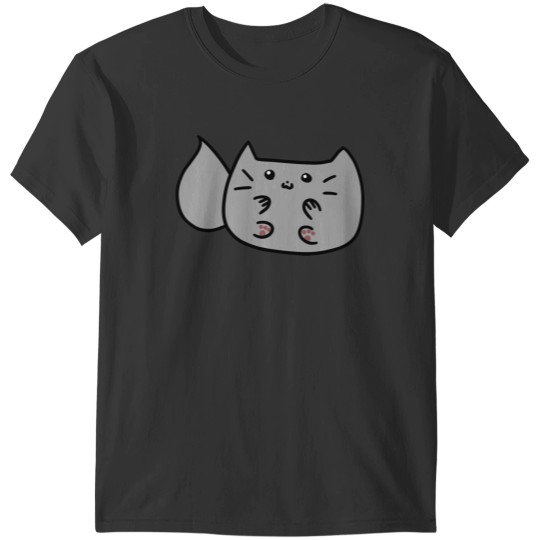 Discover Fluffy Gray Cat T-Shirts