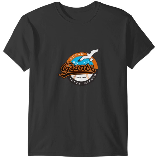 Discover Lotte Giants Busan KBO Logo T-Shirts
