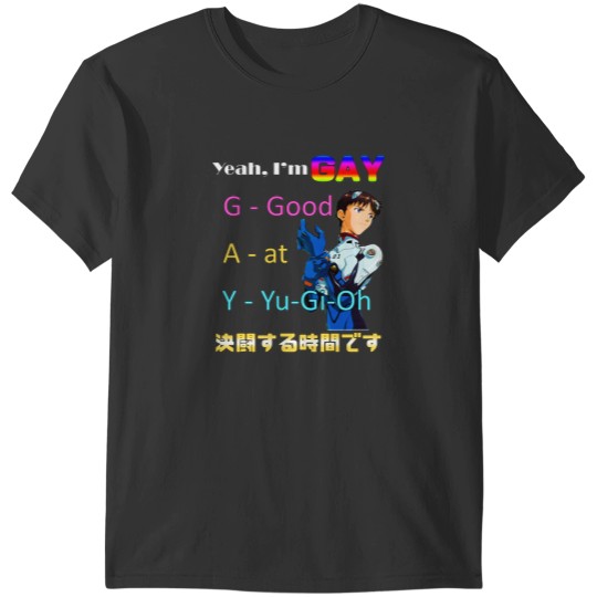 Discover Yeah Im Gay Good at Yugioh T-Shirts