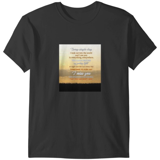 Discover To My Mom Ticket backgroud clasic T-Shirts