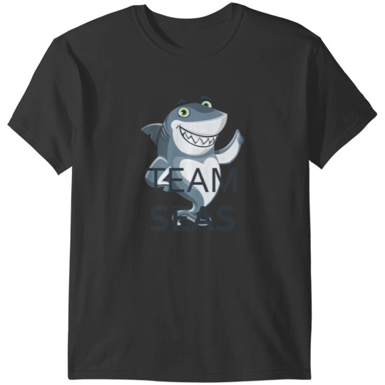 Discover Team seas shark  . T-Shirts