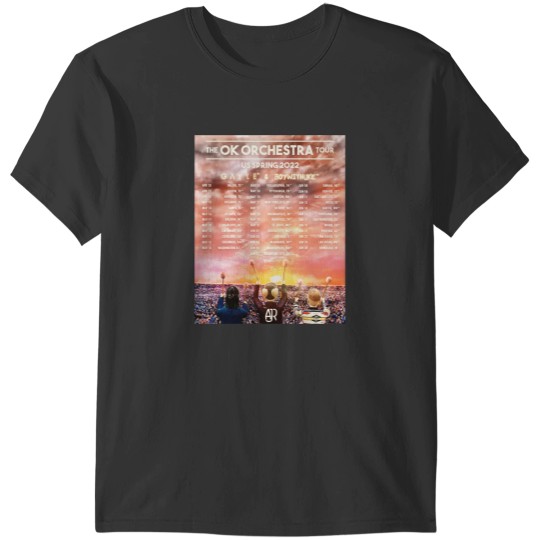 Discover Ok Orchestra, AJR Ok Orchestra Tour T-Shirts