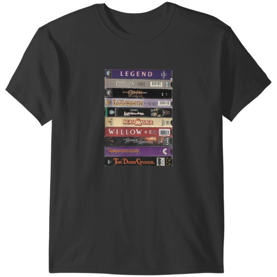 Discover 80s Fantasy VHS T-Shirts