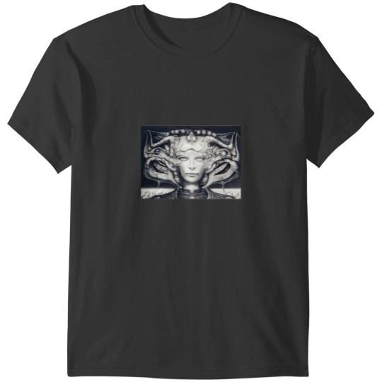 Discover HR Giger Frau und Totenköpfe T-Shirts