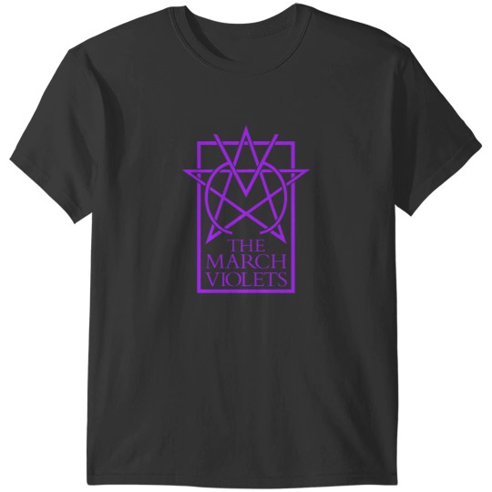 Discover The March Violets - Logo - Purple T-Shirts