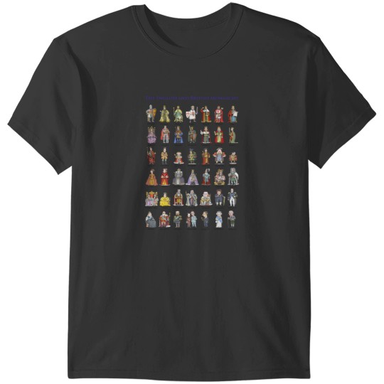 Discover British Monarchs The Complete Set T-Shirts