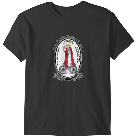 Discover Madonna del Ghisallo Patron Saint of Cycling T-Shirts
