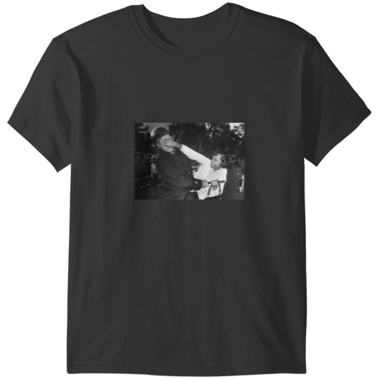 Discover Black woman punching police officer T-Shirts