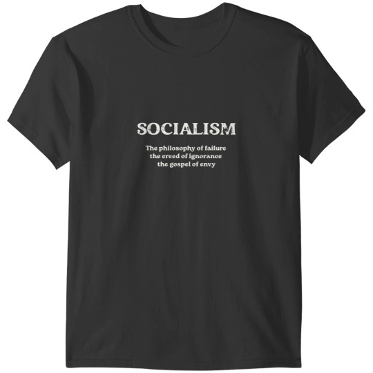 Discover Socialism - The philosophy of failure - white T-Shirts